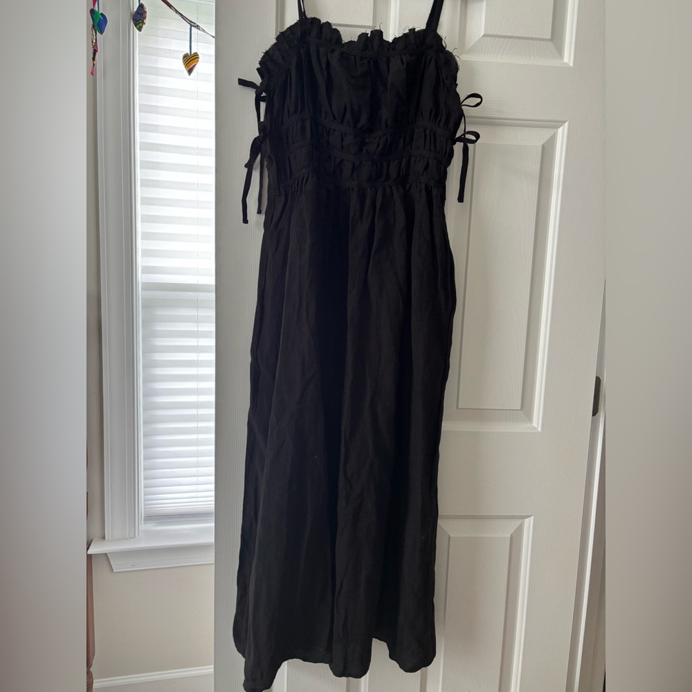 SOLAÍ the label Black Gigi tieDress